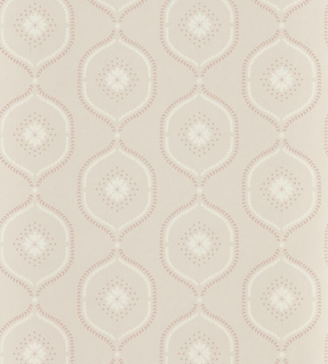 Milcombe Wallpaper - Powder Pink - DLMW216881 - Sanderson