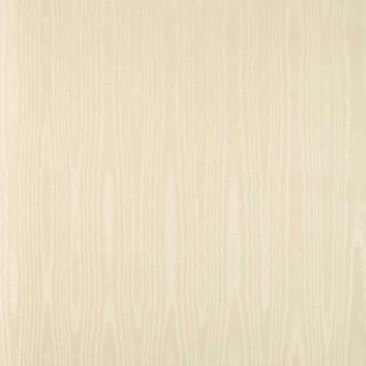 Moire Wallcovering Wallpaper - Chalk - ZMOI313067 - Zoffany