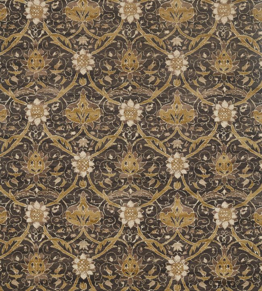 Montreal Fabric - Charcoal/Mustard - 226419 - Morris & Co