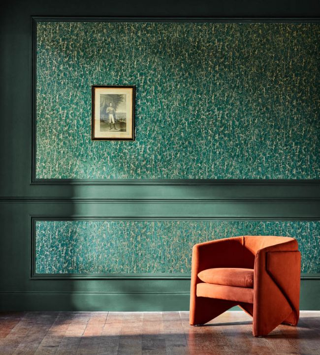 Moresque Glaze Wallpaper - Huntsmans Green - ZHIW312993 - Zoffany