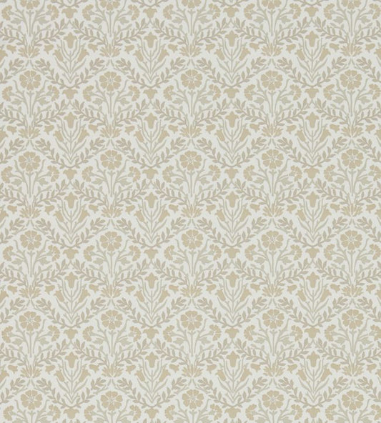 Morris Bellflowers Wallpaper - Linen/Cream - 216437 - Morris & Co