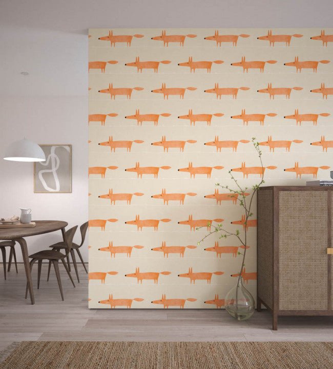 Mr Fox Wallpaper - Ginger - NSWA110847 - Scion