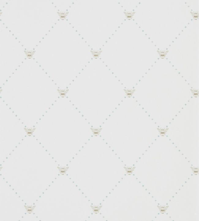 Nectar Wallpaper - Linen/Honey - DHPO216358 - Sanderson