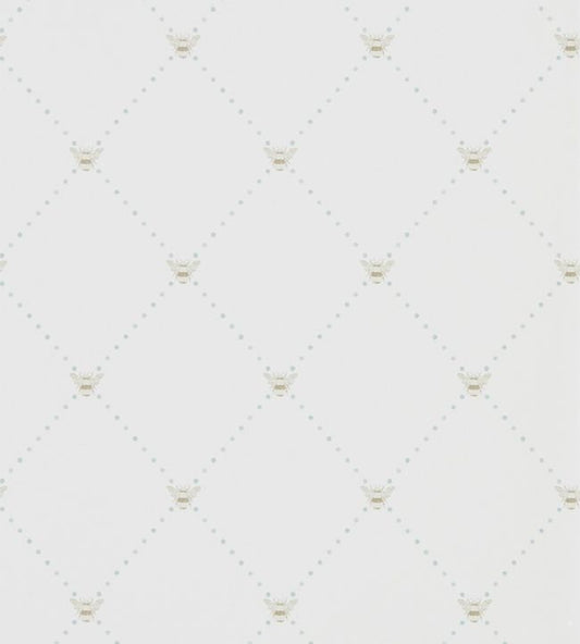 Nectar Wallpaper - Linen/Honey - DHPO216358 - Sanderson