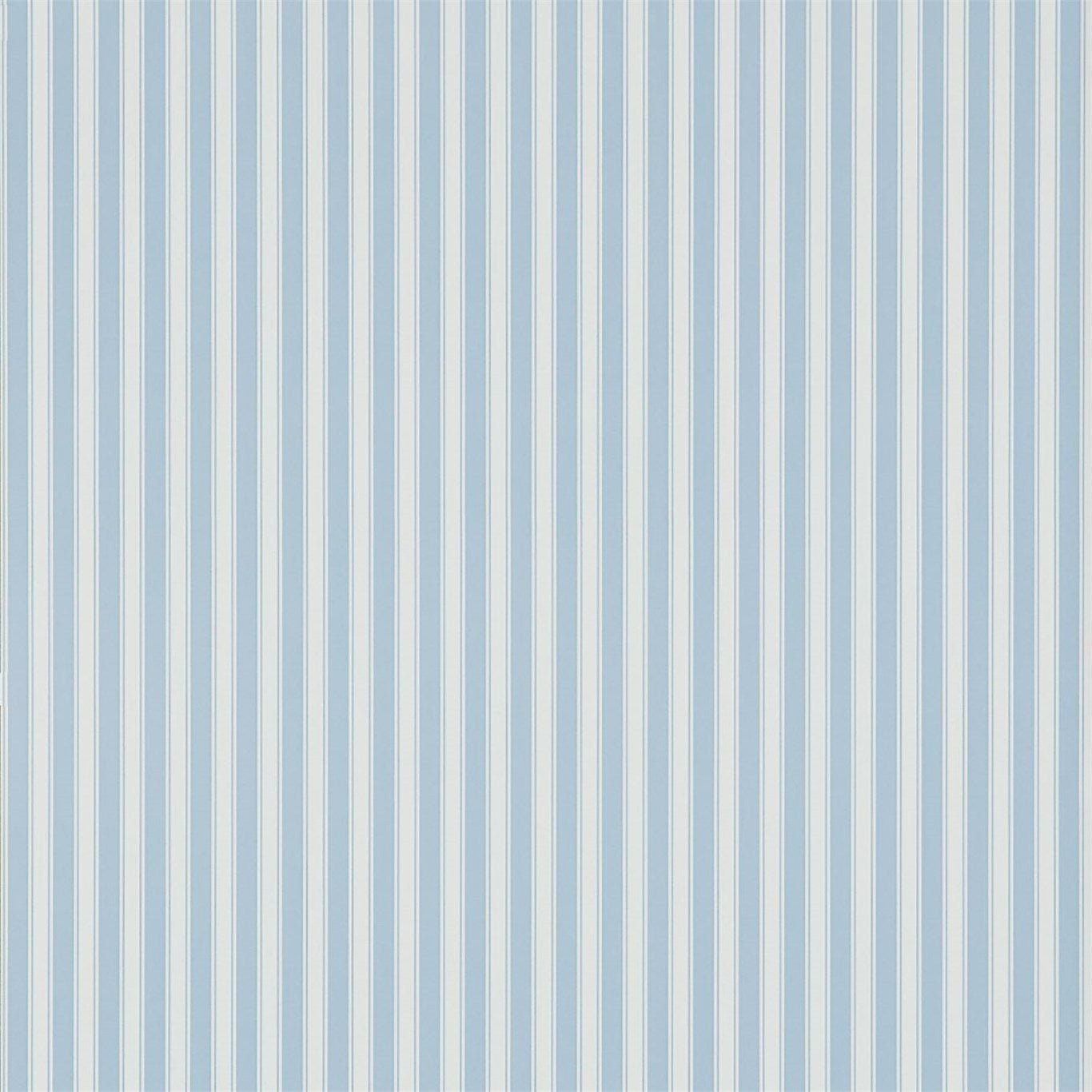 New Tiger Stripe Wallpaper - Blue/Ivory - DCAVTP106 - Sanderson