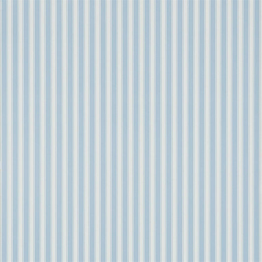 New Tiger Stripe Wallpaper - Blue/Ivory - DCAVTP106 - Sanderson