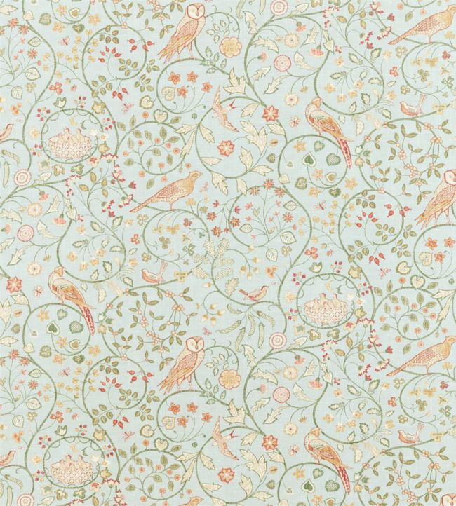 Newill Fabric - Grey Blue - 226590 - Morris & Co