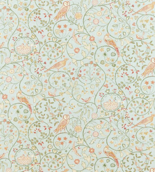 Newill Fabric - Grey Blue - 226590 - Morris & Co