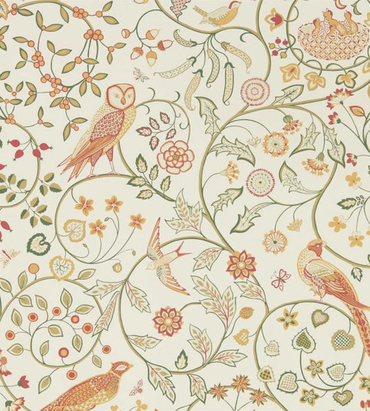 Newill Wallpaper - Ivory Sage - 216705 - Morris & Co