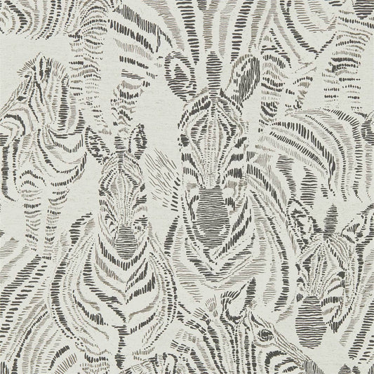 Nirmala Wallpaper - Chalk/Ebony - HMIW112257 - Harlequin