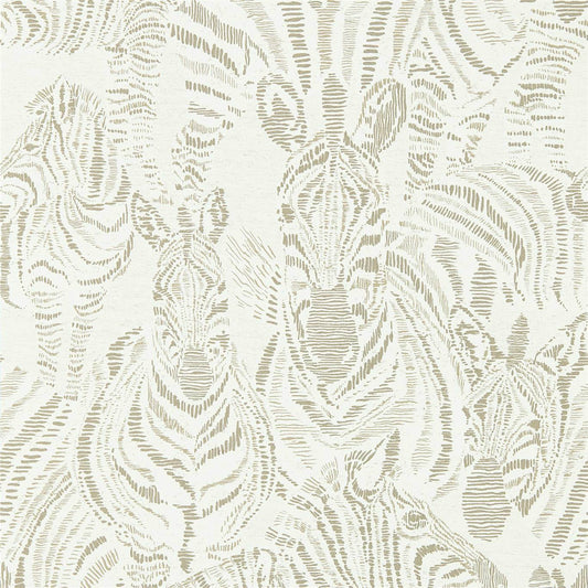 Nirmala Wallpaper - Gilver/Oyster - HMIW112240 - Harlequin