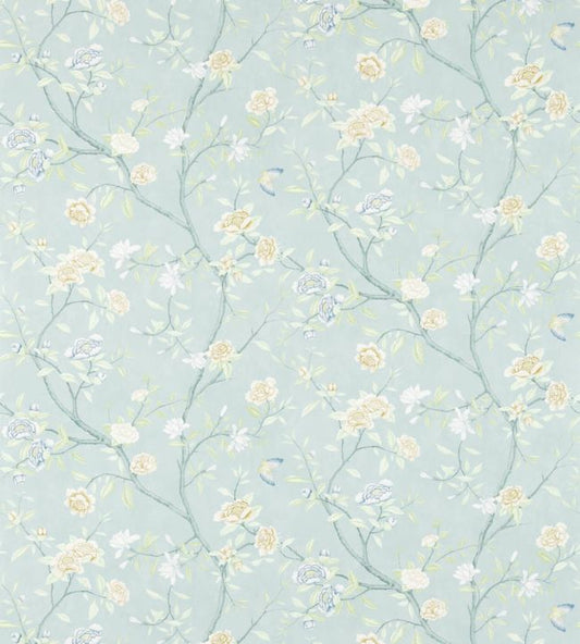 Nostell Priory Wallpaper - Blue/Ivory - ZWOO311419 - Zoffany