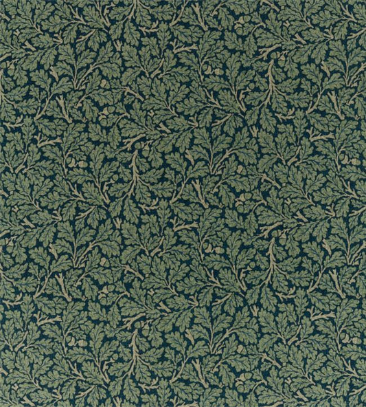 Oak Fabric - Teal/Slate - 226614 - Morris & Co