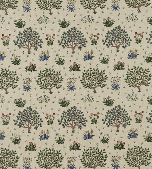 Orchard Fabric - Forest/Indigo - 220306 - Morris & Co