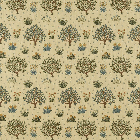 Orchard Fabric - Olive/Gold - DCMF226706 - Morris & Co
