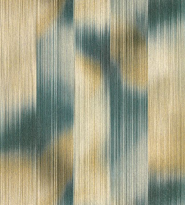 Oscillation Wallpaper - Adriatic/Sand - HM7W112752 - Harlequin