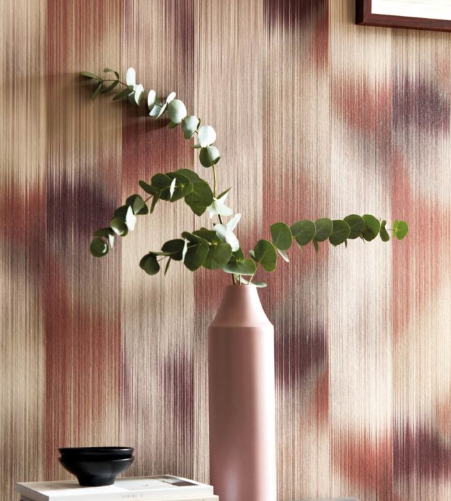 Oscillation Wallpaper - Rosewood/Fig - HM7W112753 - Harlequin