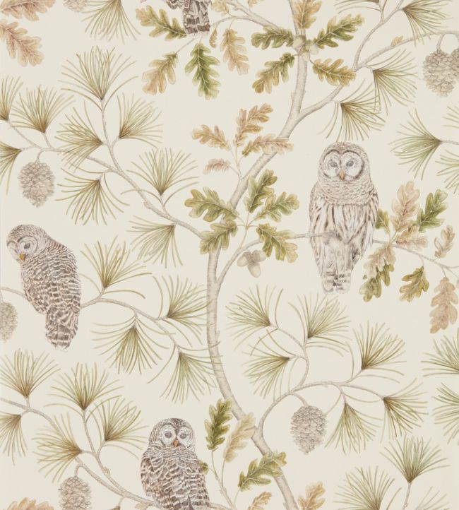 Owlswick Wallpaper - Briarwood - DYSI216597 - Sanderson