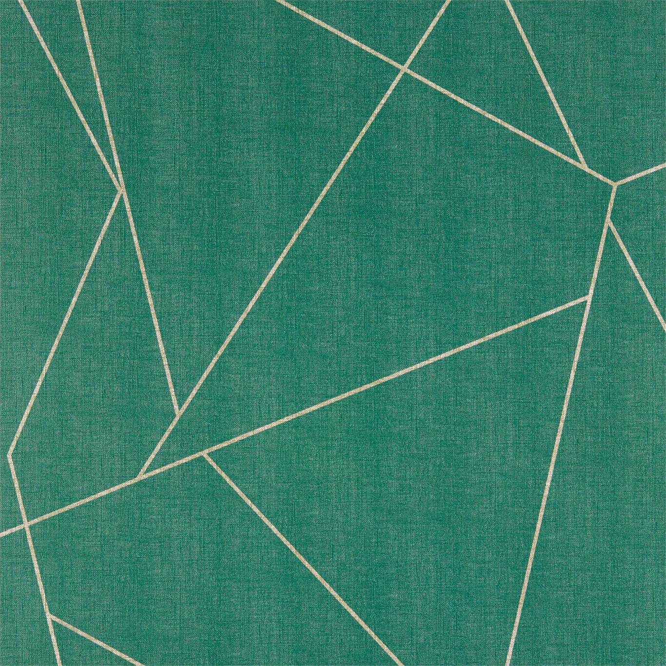 Parapet Wallpaper - Emerald - HTWW112079 - Harlequin