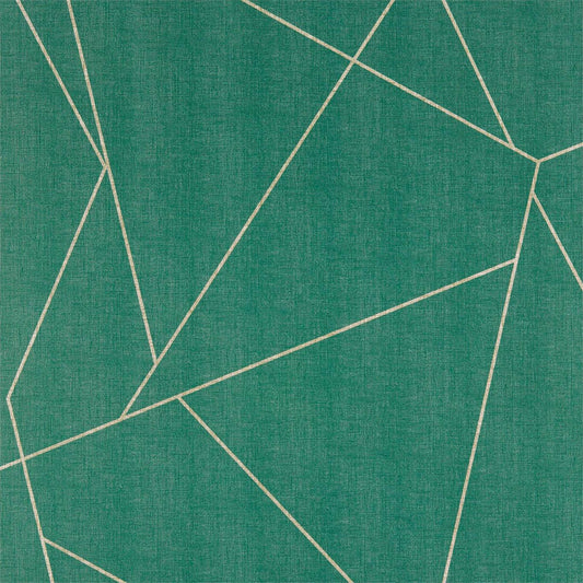 Parapet Wallpaper - Emerald - HTWW112079 - Harlequin