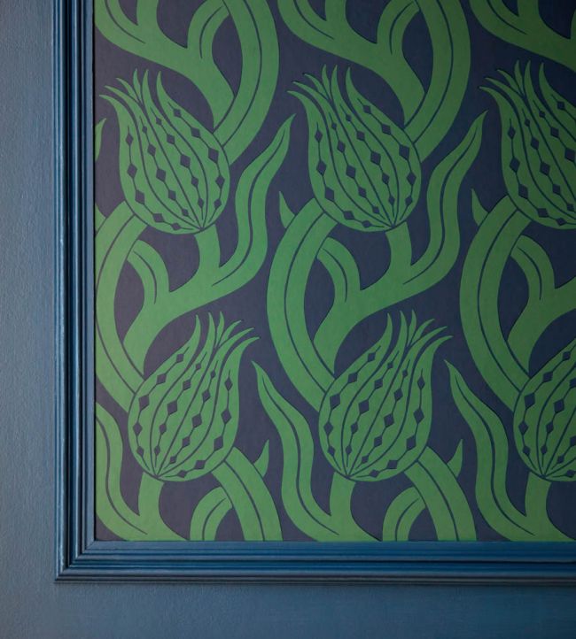 Persian Tulip Wallpaper - Poison - ZHIW312996 - Zoffany