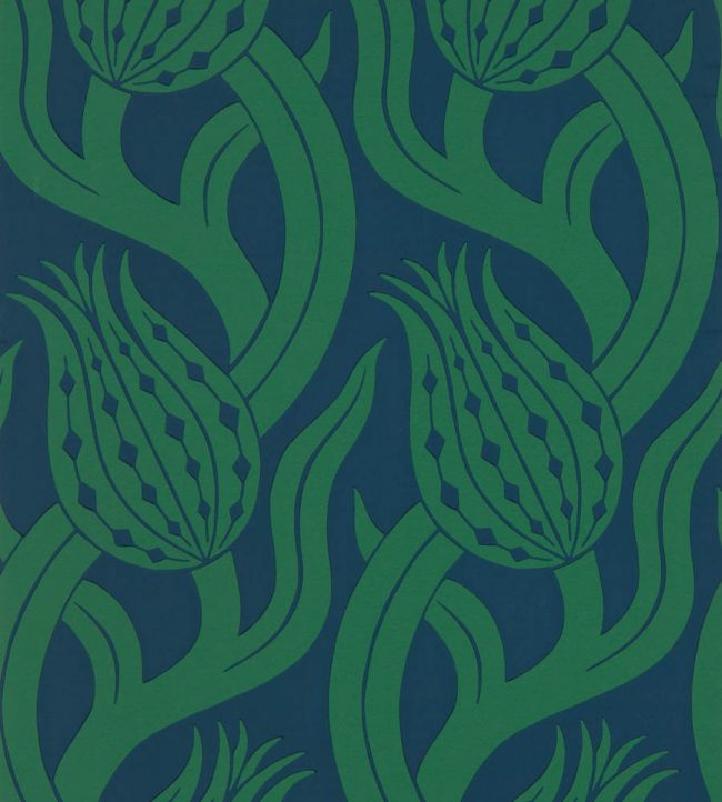 Persian Tulip Wallpaper - Poison - ZHIW312996 - Zoffany