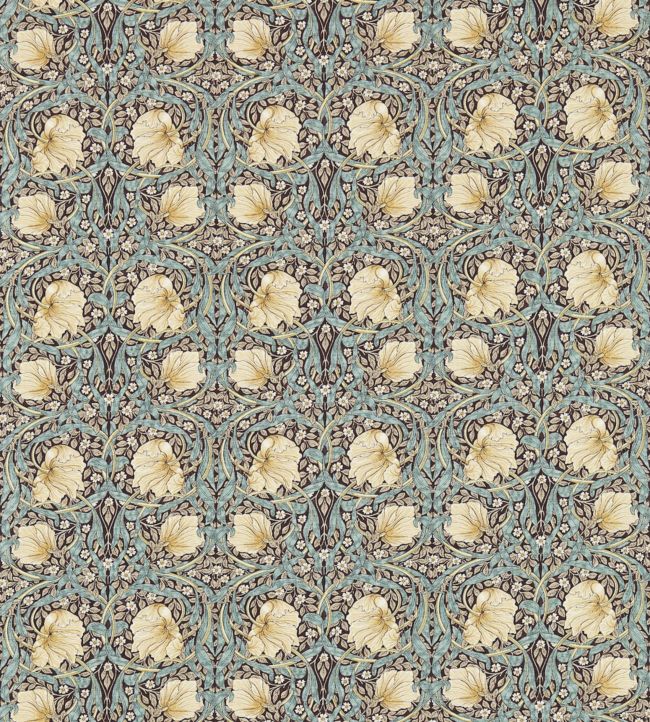 Pimpernel Fabric - Bullrush/Slate - 224492 - Morris & Co