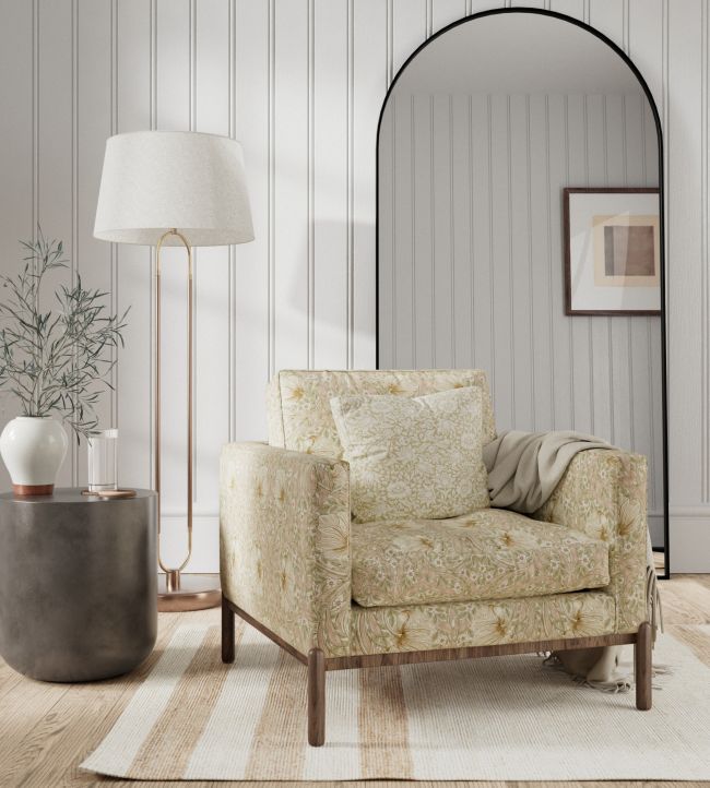 Pimpernel Fabric - Cochineal Pink - 226900 - Morris & Co