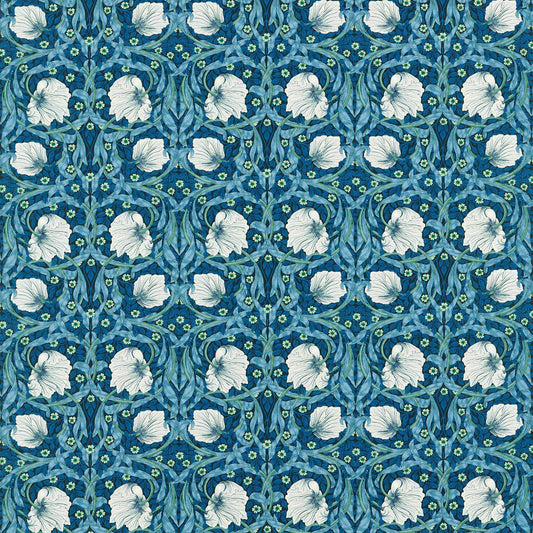 Pimpernel Fabric - Midnight/Opal - 227212 - Morris & Co