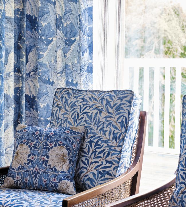 Pimpernel Fabric - Woad - 226901 - Morris & Co