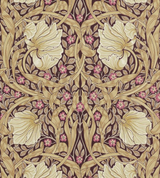 Pimpernel Wallpaper - Fig/Sisal - 210390 - Morris & Co
