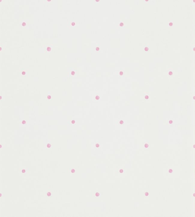 Polka Wallpaper - Pink/Cream - DLIT214049 - Sanderson