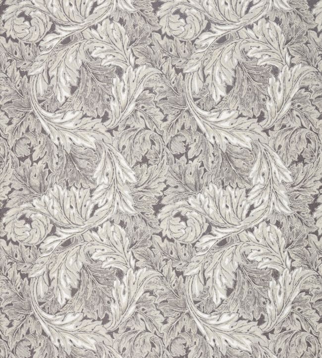 Pure Acanthus Weave Fabric - Inky Grey - 236626 - Morris & Co