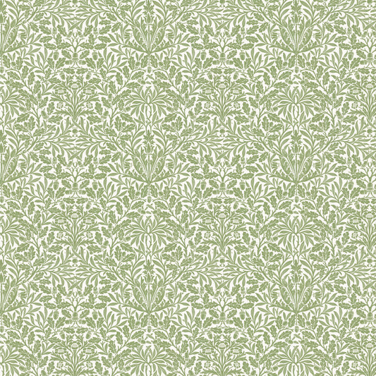Pure Acorn Wallpaper - Fennel - 217402 - Morris Wallpaper WD