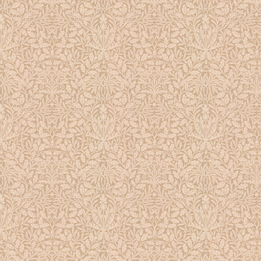 Pure Acorn Wallpaper - Vintage Brass - 217403 - Morris Wallpaper WD