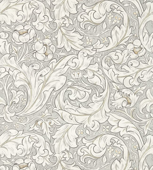 Pure Bachelors Button Wallpaper - Stone/Linen - 216050 - Morris & Co