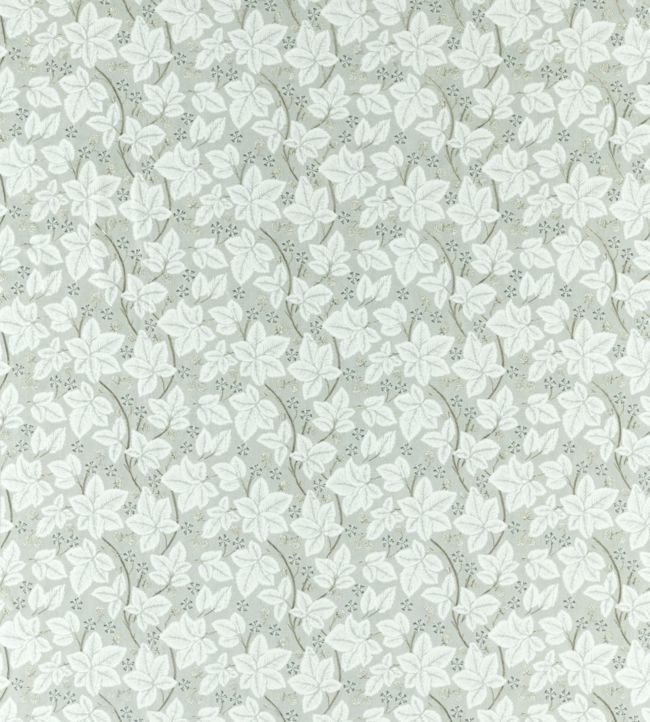 Pure Bramble Embroidery Fabric - Lightish Grey - 236622 - Morris & Co