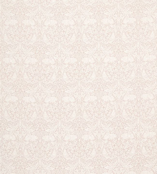 Pure Brer Rabbit Weave Fabric - Faded Sea Pink - 236628 - Morris & Co