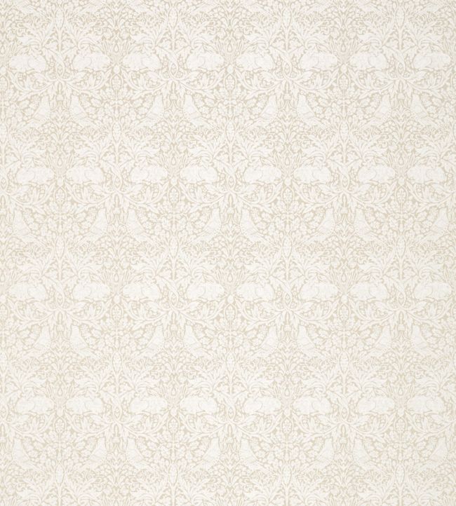 Pure Brer Rabbit Weave Fabric - Flax - 236627 - Morris & Co