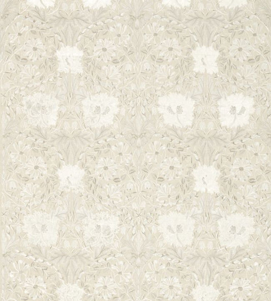 Pure Honeysuckle & Tulip Embroidery Fabric - Linen - 236633 - Morris & Co