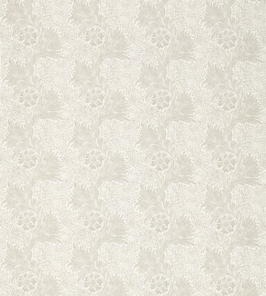 Pure Marigold Fabric - Lightish Grey - 226483 - Morris & Co