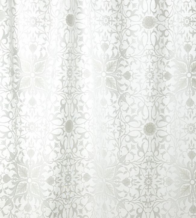 Pure Net Ceiling Applique Fabric - Paper White - 236075 - Morris & Co