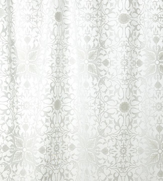 Pure Net Ceiling Applique Fabric - Paper White - 236075 - Morris & Co