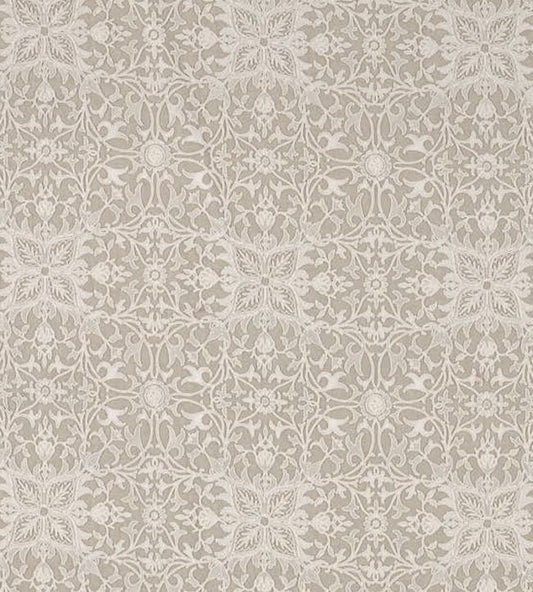 Pure Net Ceiling Embroidery Fabric - Flax - 236076 - Morris & Co