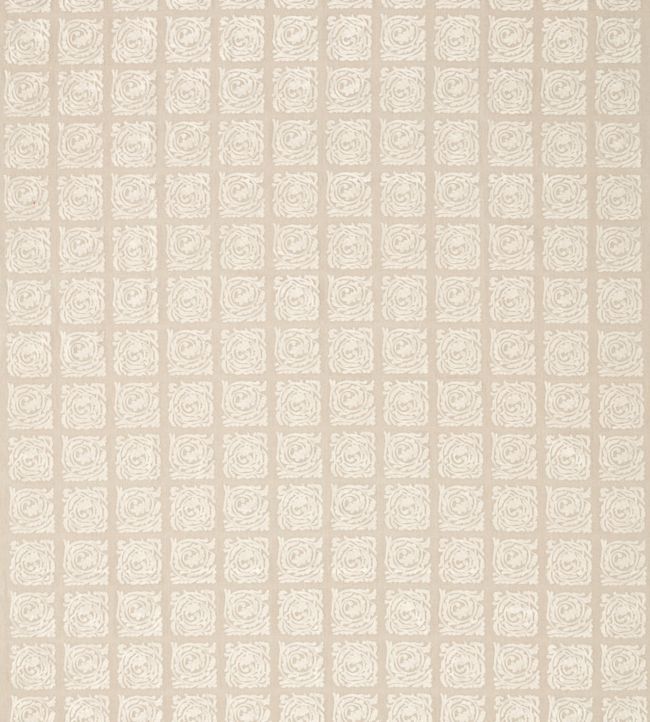 Pure Scroll Embroidery Fabric - Flax - 236613 - Morris & Co