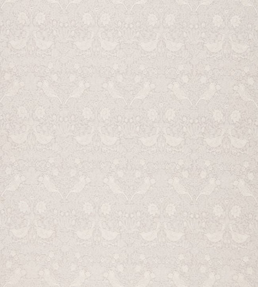 Pure Strawberry Thief Embroidery Fabric - Pebble - 236073 - Morris & Co