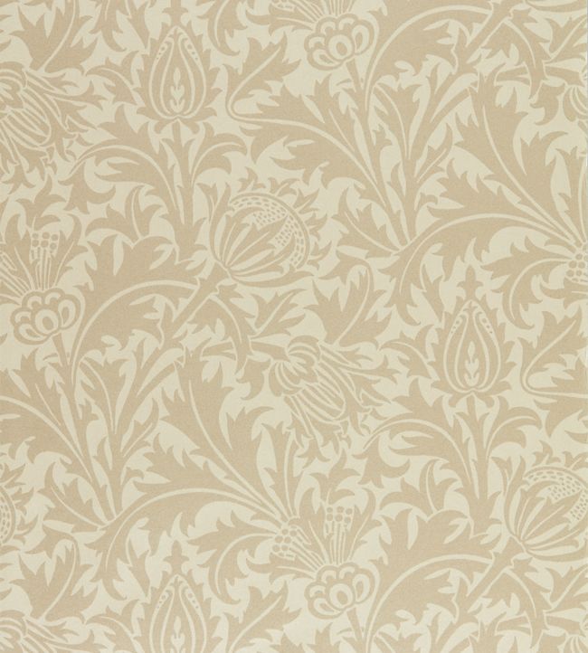 Pure Thistle Wallpaper - Linen - 216552 - Morris & Co