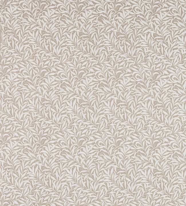 Pure Willow Bough Embroidery Fabric - Flax - 236066 - Morris & Co