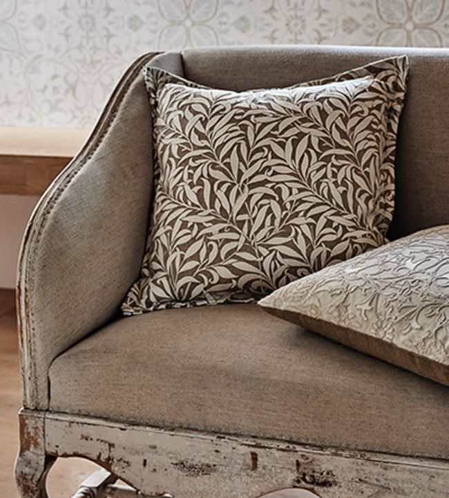 Pure Willow Bough Embroidery Fabric - Wheat - 236064 - Morris & Co