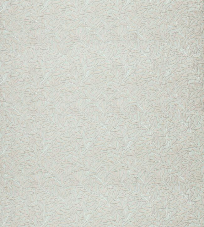Pure Willow Bough Embroidery Fabric - Wild Mint - 236067 - Morris & Co